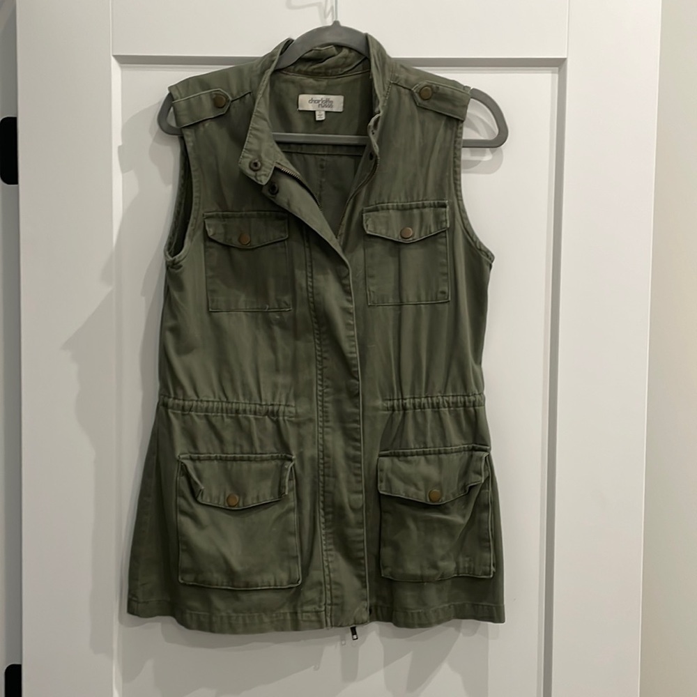 Charlotte Russe Utility Vest​​​​​​​​​​​​​